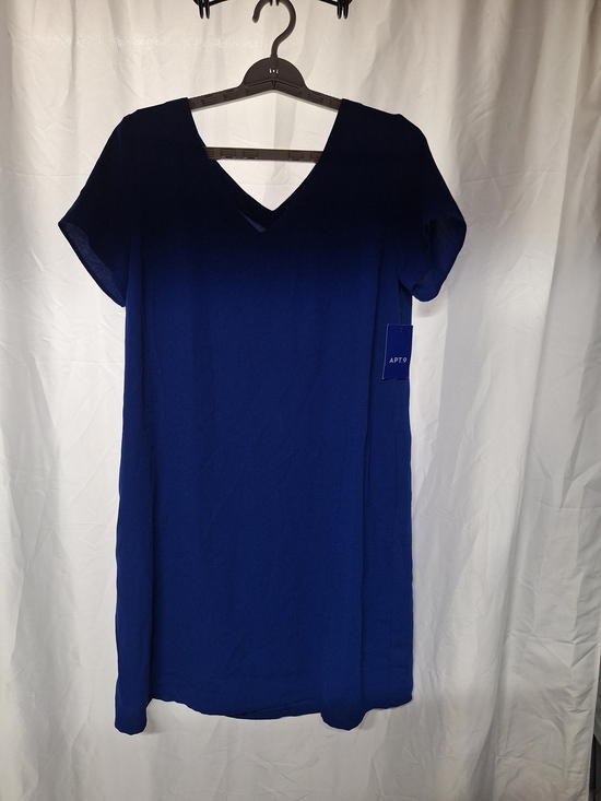 Apt. 9 Dresses & Skirts - Apt. 9 Women's V-Neck Short Sleeve Tunic Dress - Royal Blue